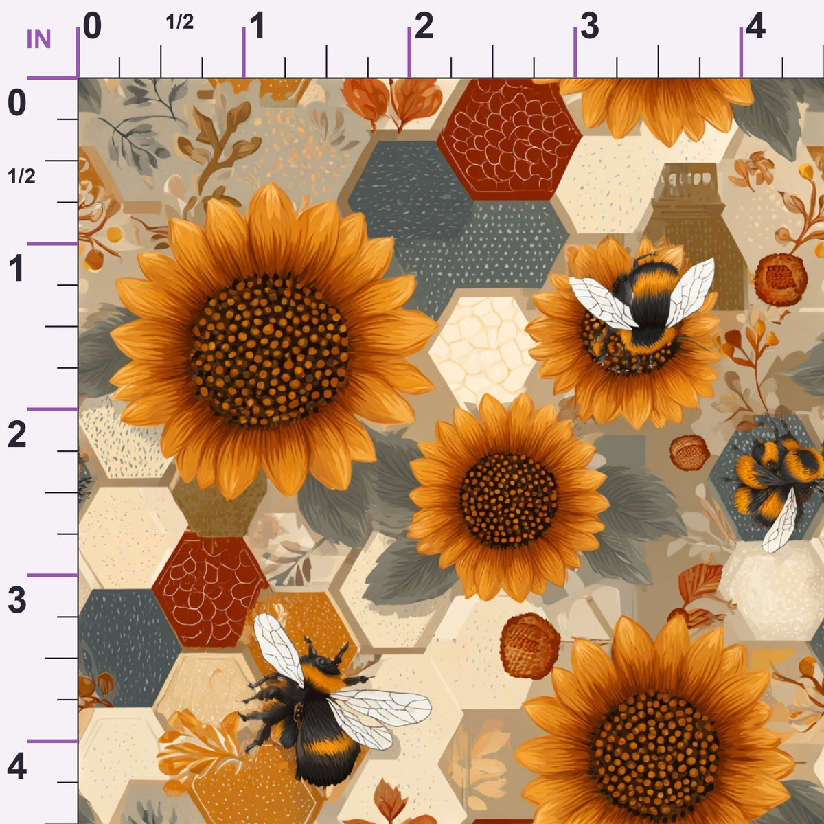 Pollen Parade Pattern 21 Minky Fabric