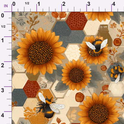 Pollen Parade Pattern 21 Minky Fabric