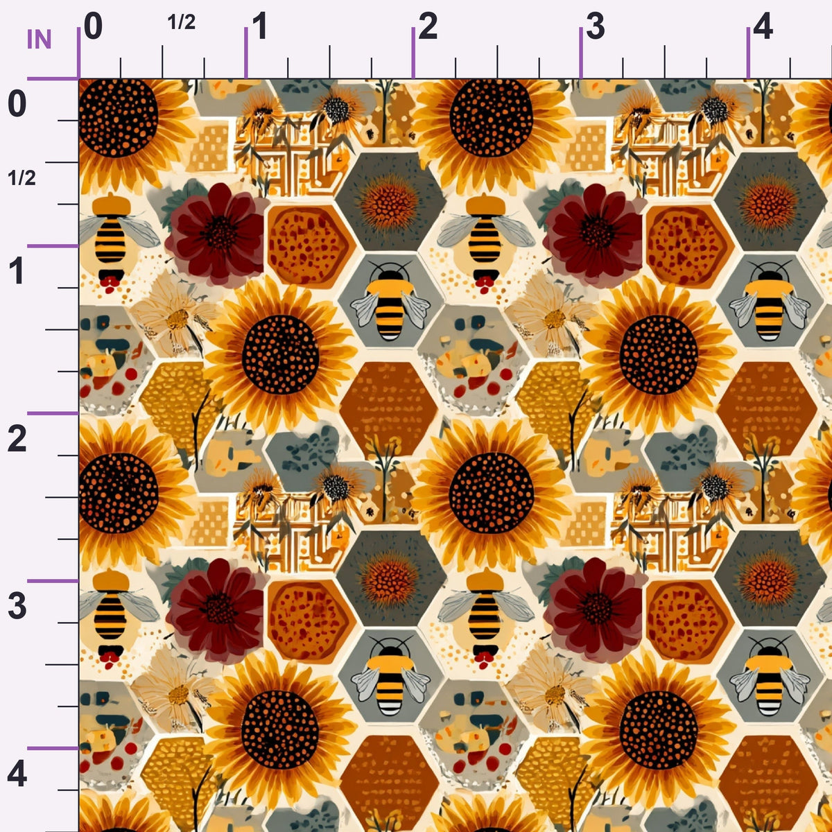 Pollen Parade Pattern 22 Minky Fabric