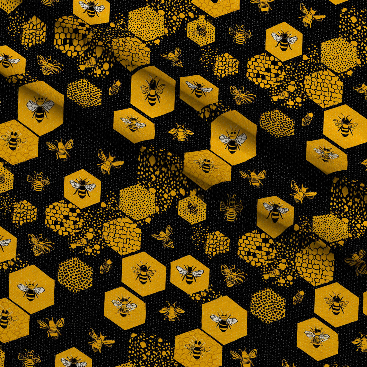 Pollen Parade Pattern 23 Minky Fabric