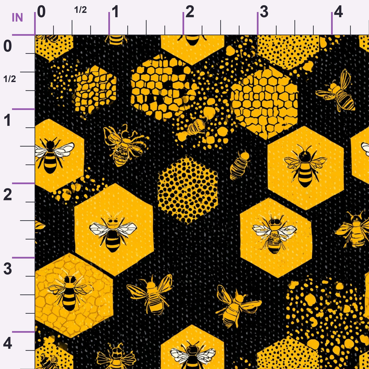 Pollen Parade Pattern 23 Minky Fabric