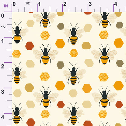 Pollen Parade Pattern 28 Minky Fabric