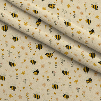Pollen Parade Pattern 3 Minky Fabric