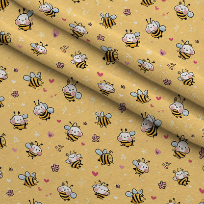 Pollen Parade Pattern 31 Minky Fabric
