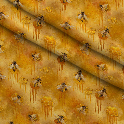 Pollen Parade Pattern 34 Minky Fabric