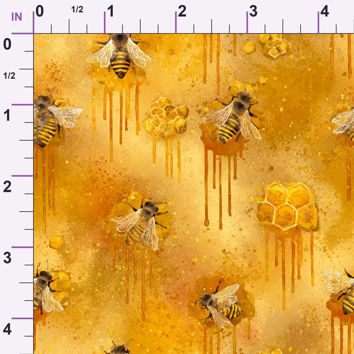 Pollen Parade Pattern 34 Minky Fabric
