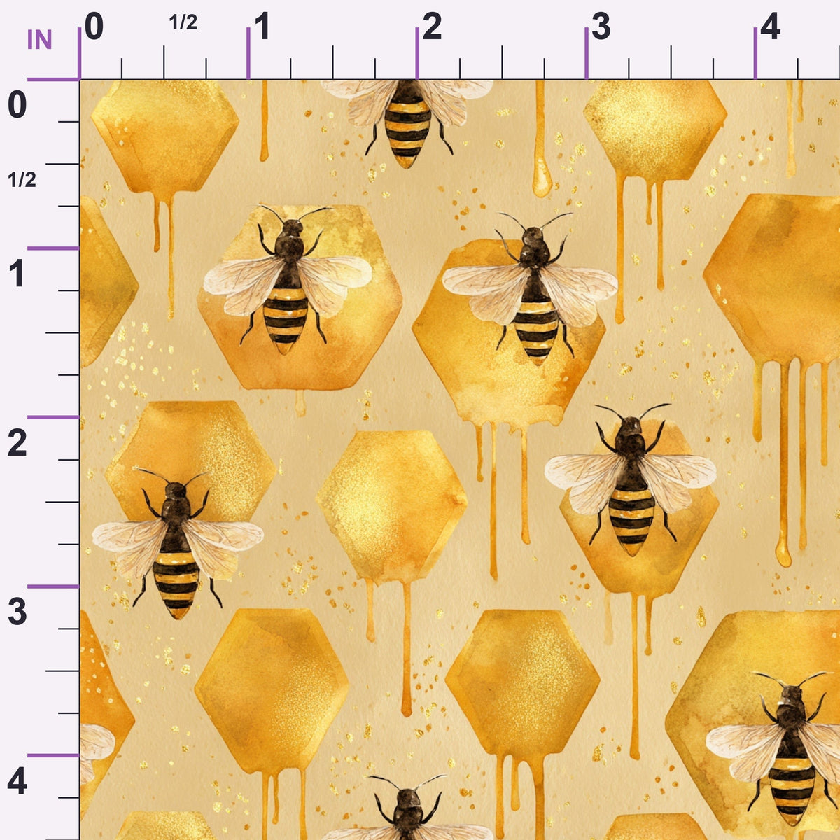 Pollen Parade Pattern 35 Minky Fabric