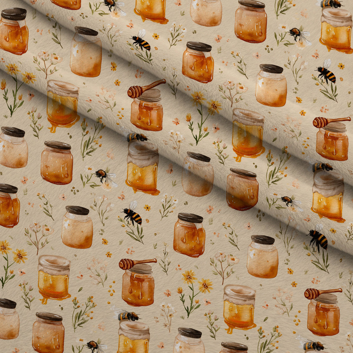 Pollen Parade Pattern 36 Minky Fabric
