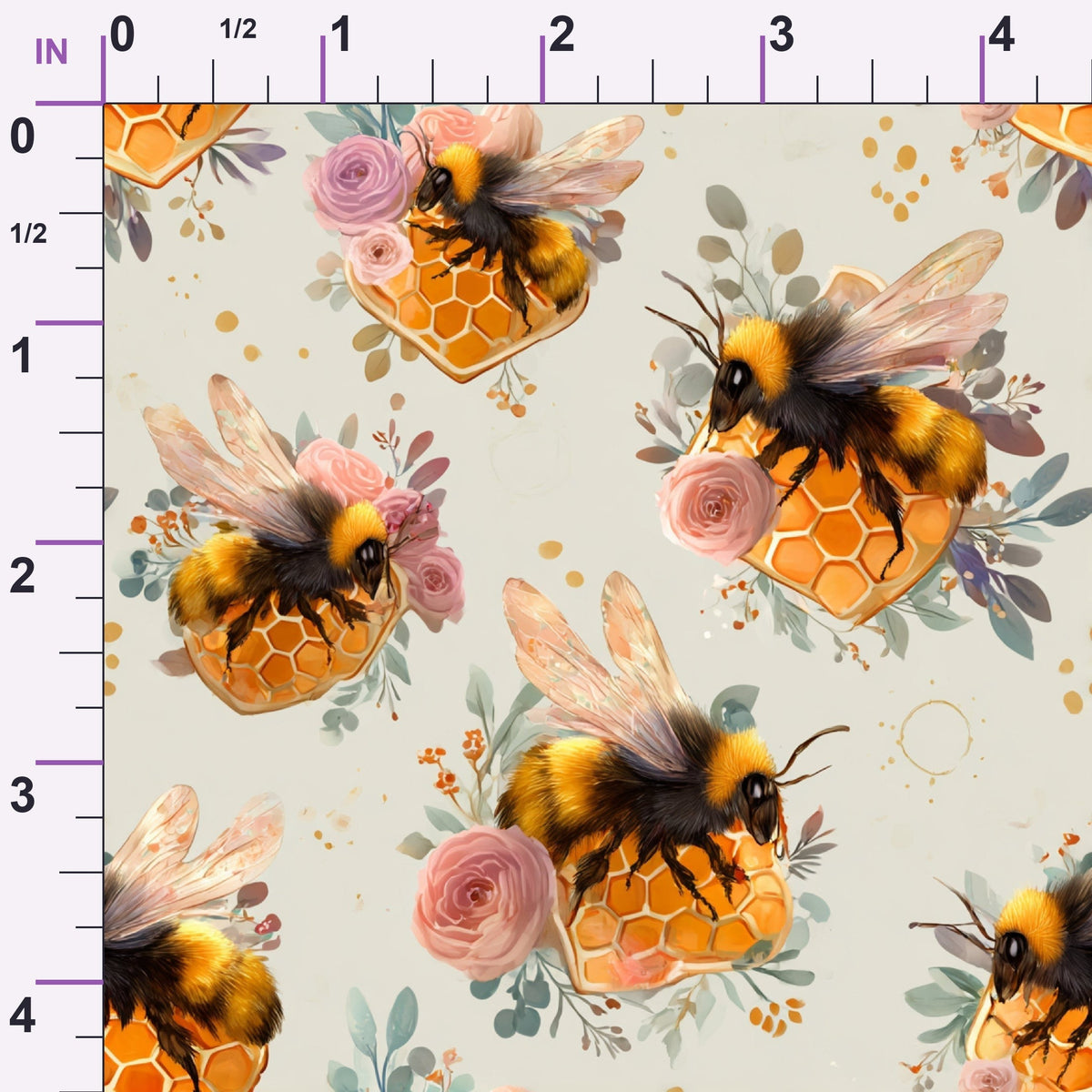 Pollen Parade Pattern 37 Minky Fabric