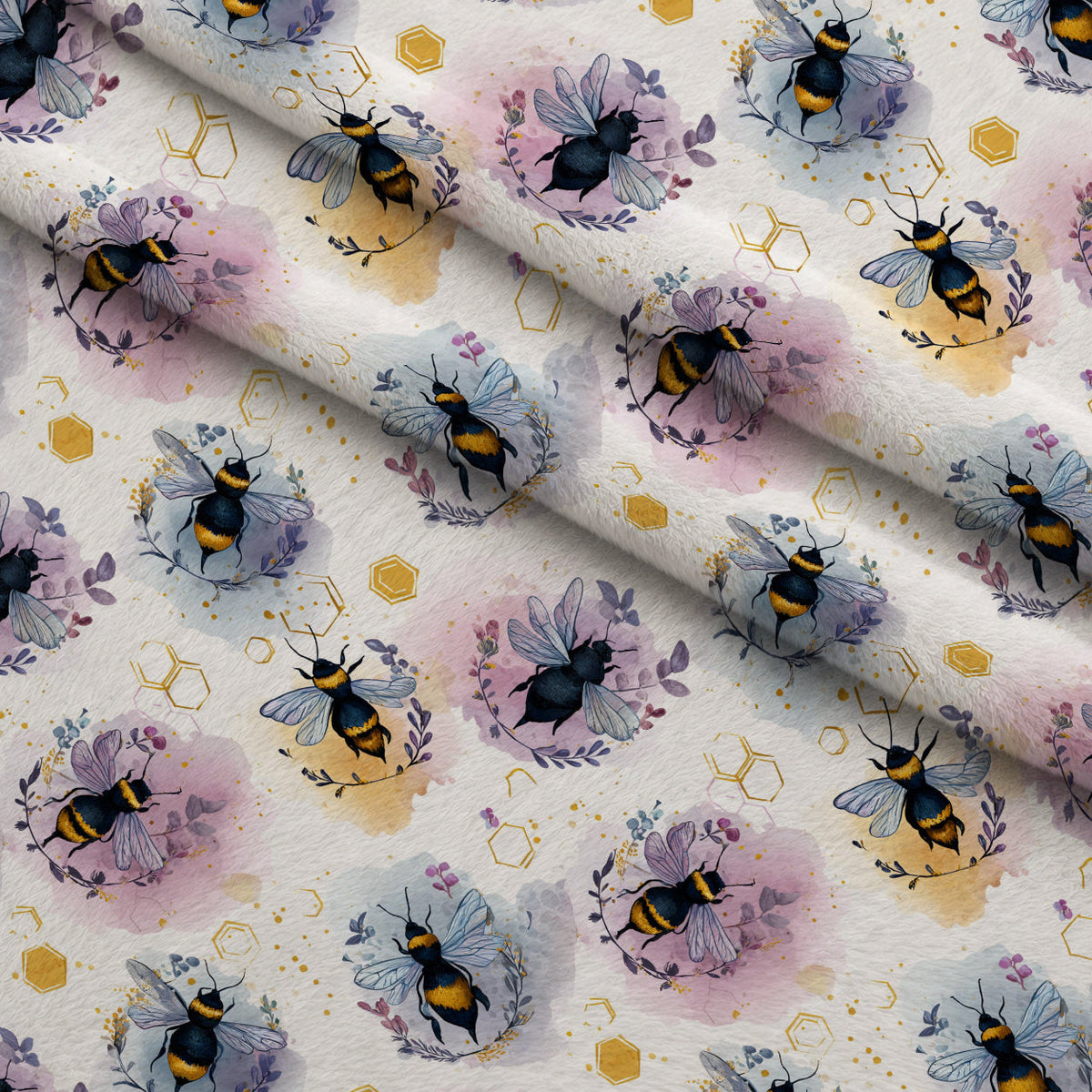 Pollen Parade Pattern 38 Minky Fabric