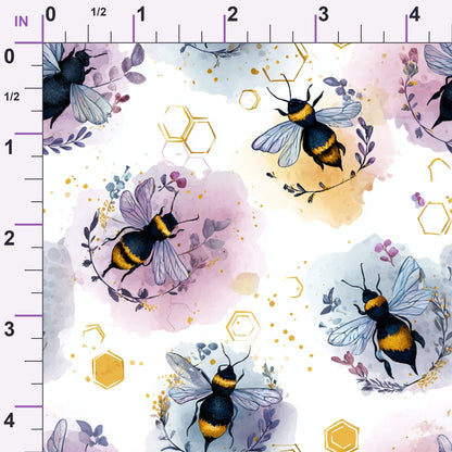 Pollen Parade Pattern 38 Minky Fabric
