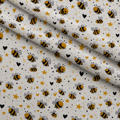 Pollen Parade Pattern 4 Minky Fabric