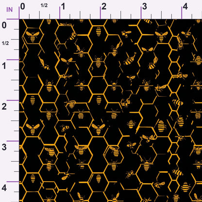 Pollen Parade Pattern 40 Minky Fabric