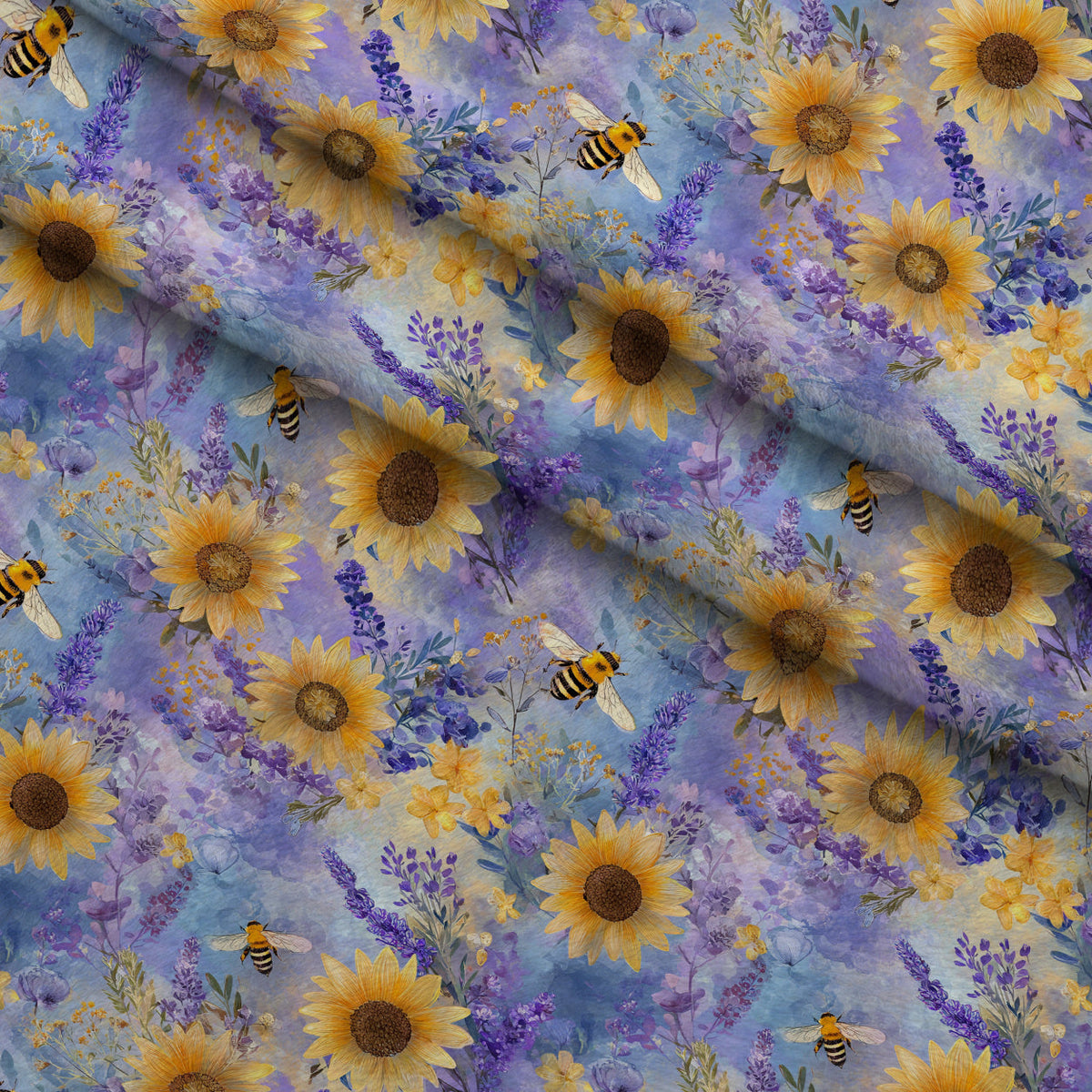 Pollen Parade Pattern 41 Minky Fabric