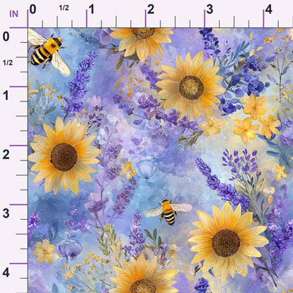 Pollen Parade Pattern 41 Minky Fabric
