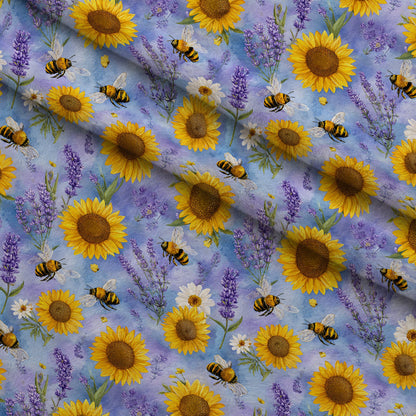 Pollen Parade Pattern 42 Minky Fabric