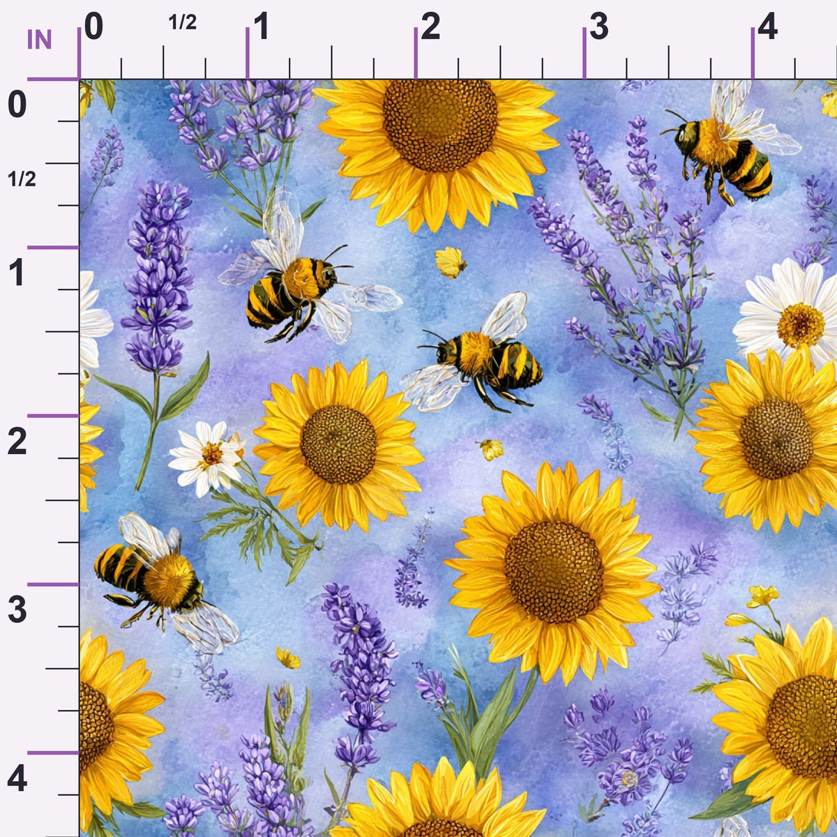 Pollen Parade Pattern 42 Minky Fabric