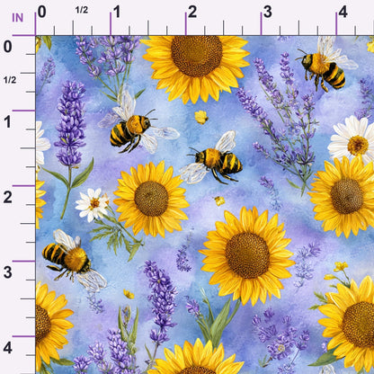 Pollen Parade Pattern 42 Minky Fabric