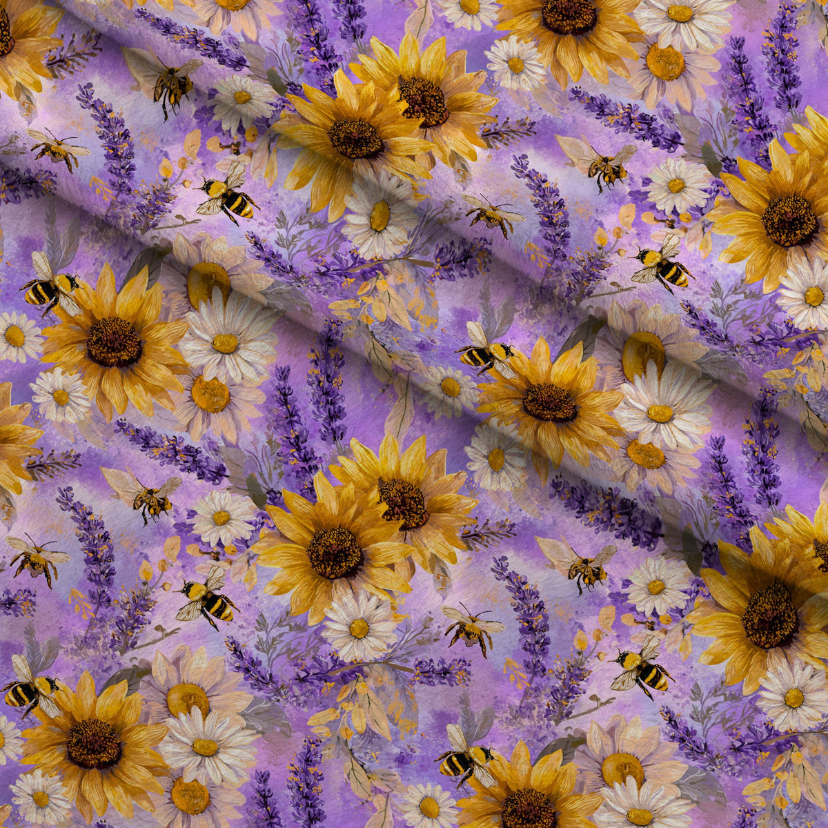 Pollen Parade Pattern 43 Minky Fabric