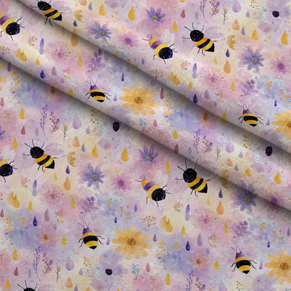 Pollen Parade Pattern 47 Minky Fabric