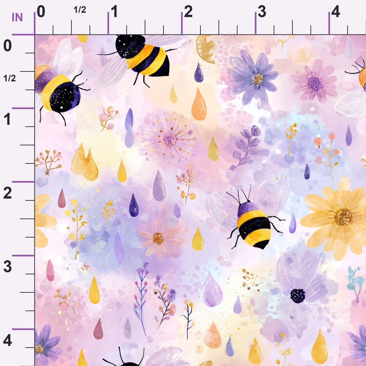 Pollen Parade Pattern 47 Minky Fabric