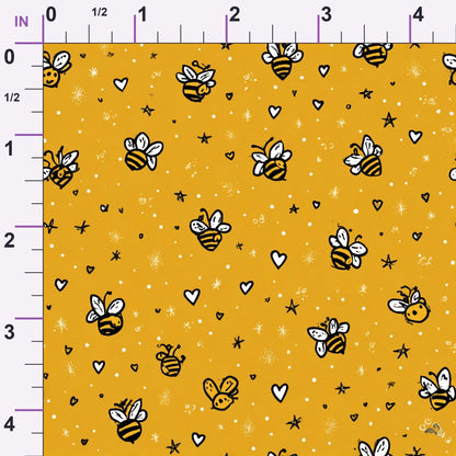 Pollen Parade Pattern 5 Minky Fabric