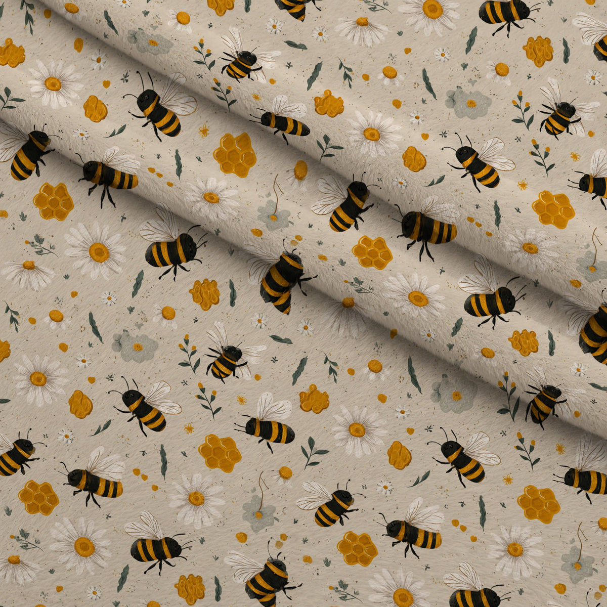 Pollen Parade Pattern 51 Minky Fabric