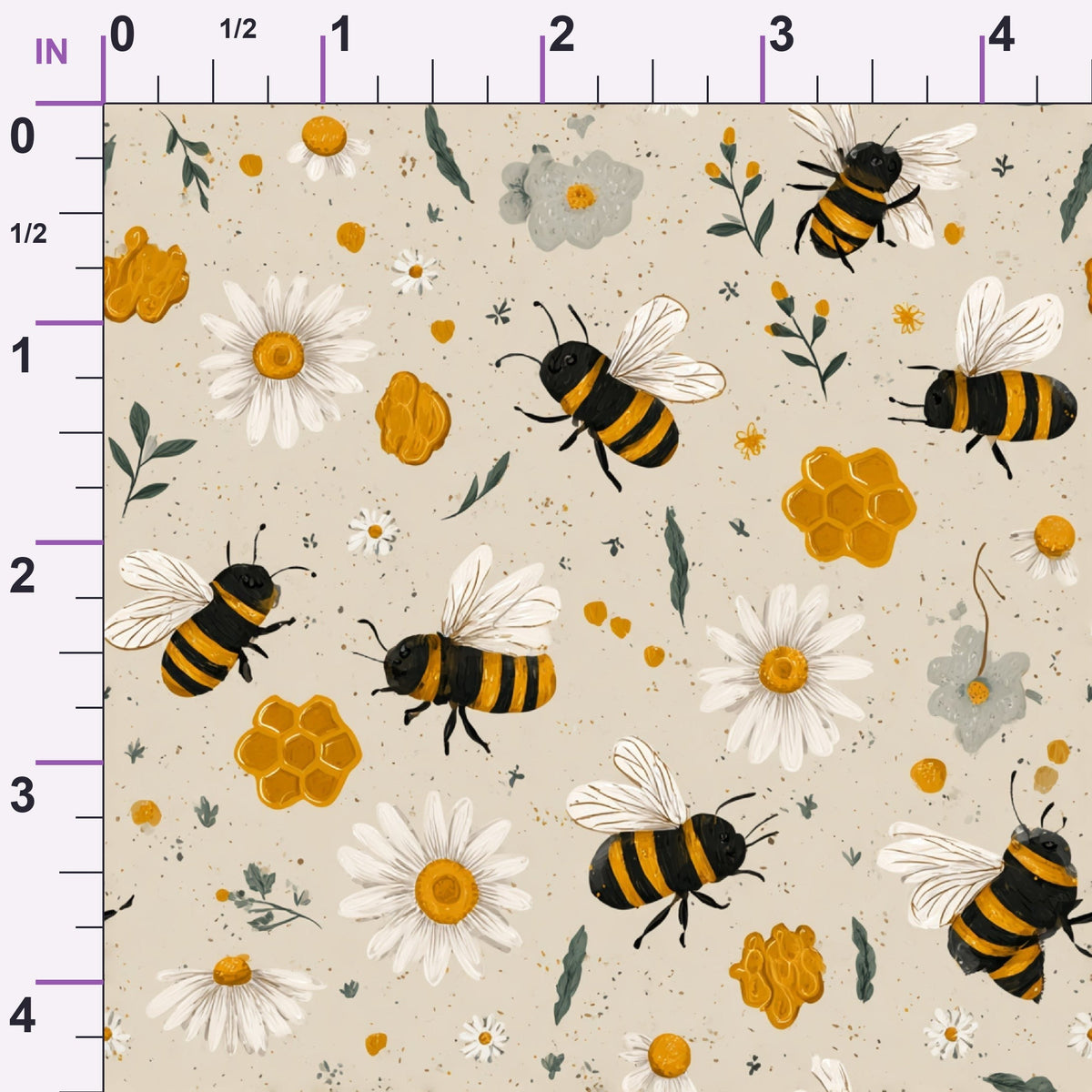 Pollen Parade Pattern 51 Minky Fabric