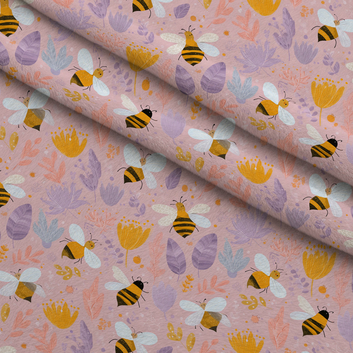 Pollen Parade Pattern 53 Minky Fabric