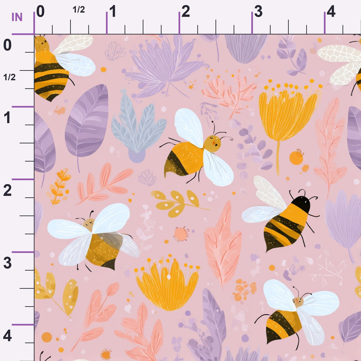 Pollen Parade Pattern 53 Minky Fabric