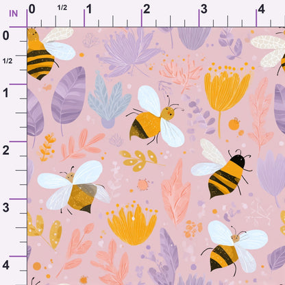 Pollen Parade Pattern 53 Minky Fabric