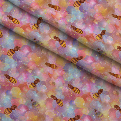 Pollen Parade Pattern 55 Minky Fabric