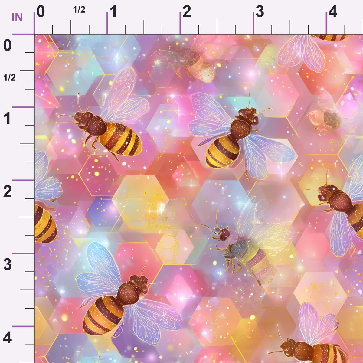 Pollen Parade Pattern 55 Minky Fabric