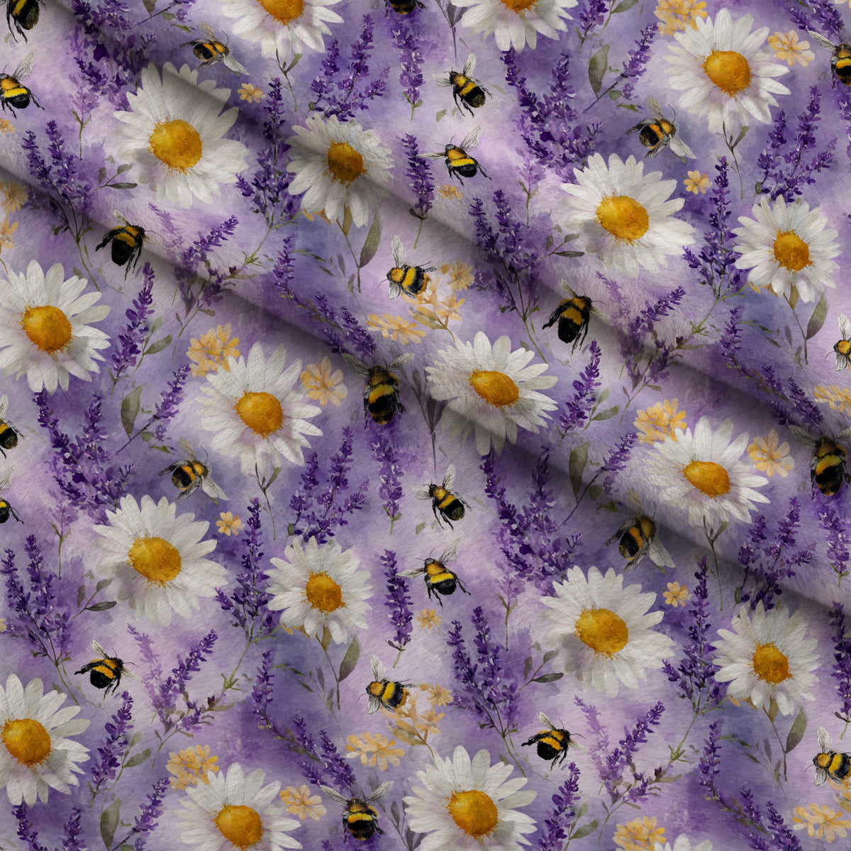 Pollen Parade Pattern 7 Minky Fabric