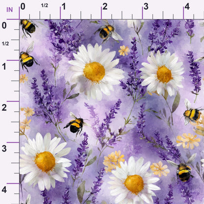 Pollen Parade Pattern 7 Minky Fabric
