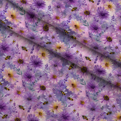 Pollen Parade Pattern 8 Minky Fabric