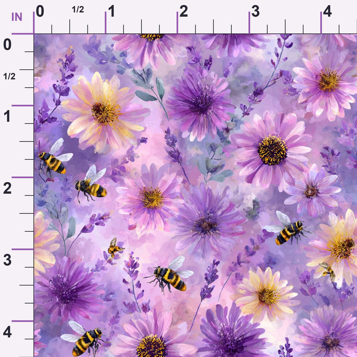 Pollen Parade Pattern 8 Minky Fabric