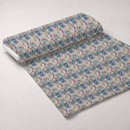 Poppy Confetti Pattern 8 Minky Fabric