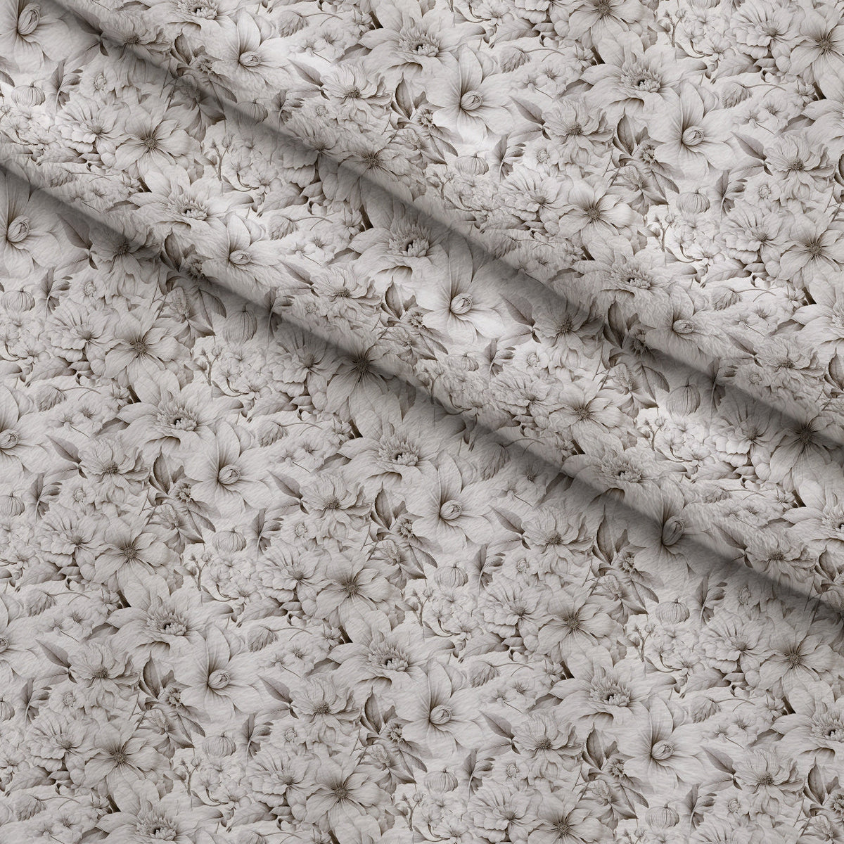 Porcelain Petals Pattern 10 Minky Fabric