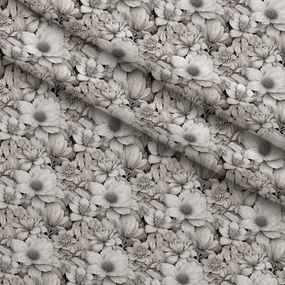 Porcelain Petals Pattern 4 Minky Fabric
