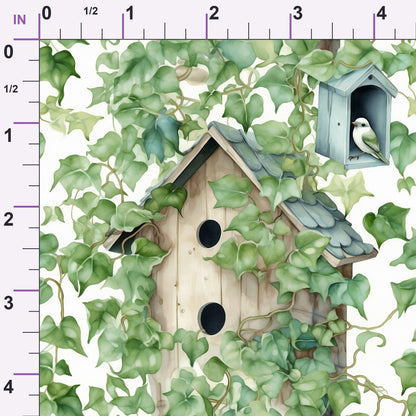 Potting Shed Pattern 1 Minky Fabric