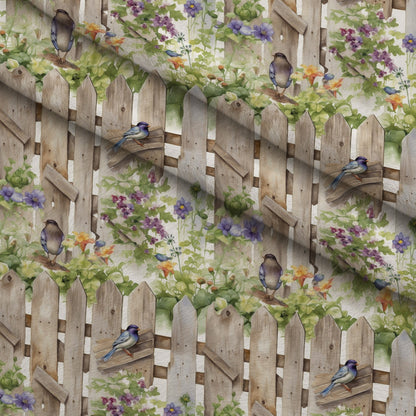 Potting Shed Pattern 3 Minky Fabric