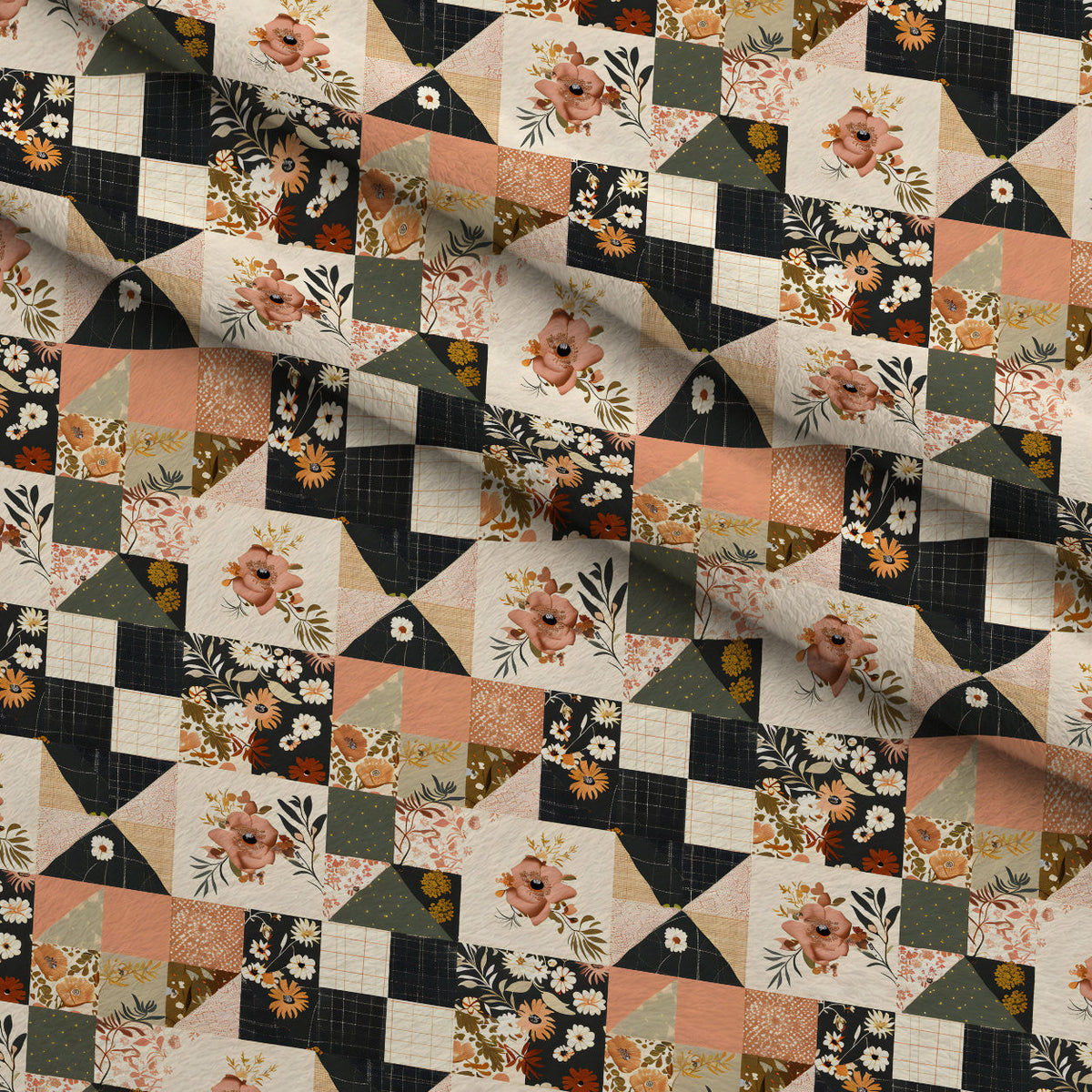 Prairie Blooms Pattern 10 Minky Fabric