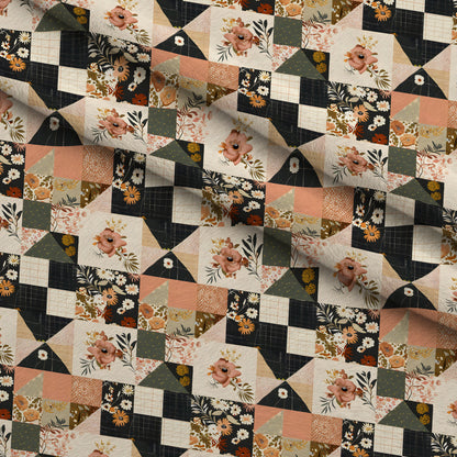 Prairie Blooms Pattern 10 Minky Fabric