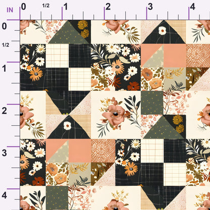 Prairie Blooms Pattern 10 Minky Fabric