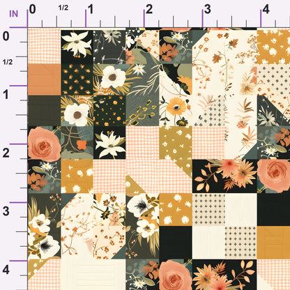 Prairie Blooms Pattern 11 Minky Fabric