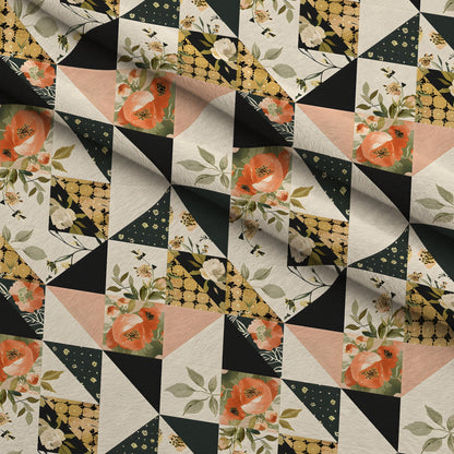 Prairie Blooms Pattern 14 Minky Fabric