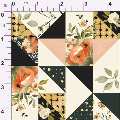 Prairie Blooms Pattern 14 Minky Fabric