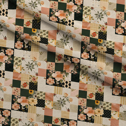 Prairie Blooms Pattern 19 Minky Fabric
