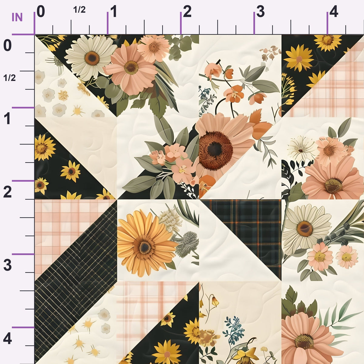 Prairie Blooms Pattern 20 Minky Fabric